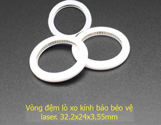seal ring, vòng đệm kính bảo vệ laser